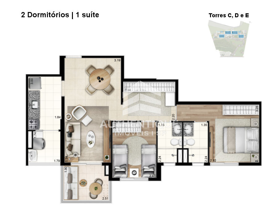 Apartamento, 4 quartos, 129 m² - Foto 18
