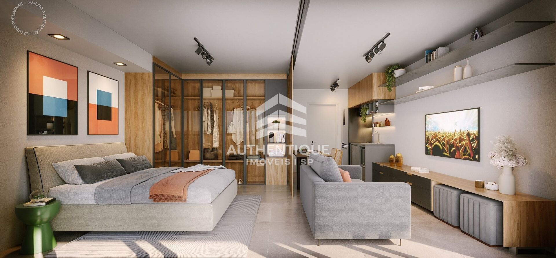 Apartamento, 1 quarto, 33 m² - Foto 9