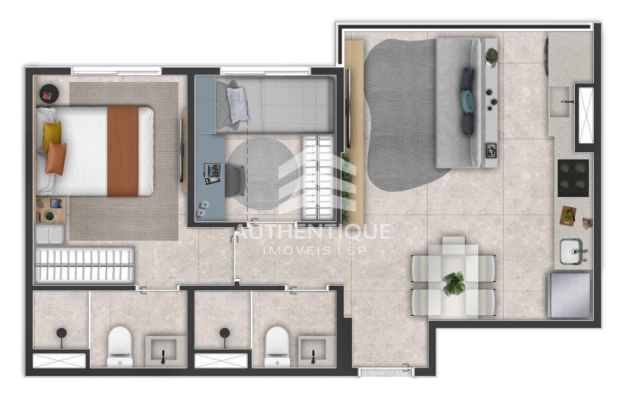 Apartamento, 2 quartos, 91 m² - Foto 32