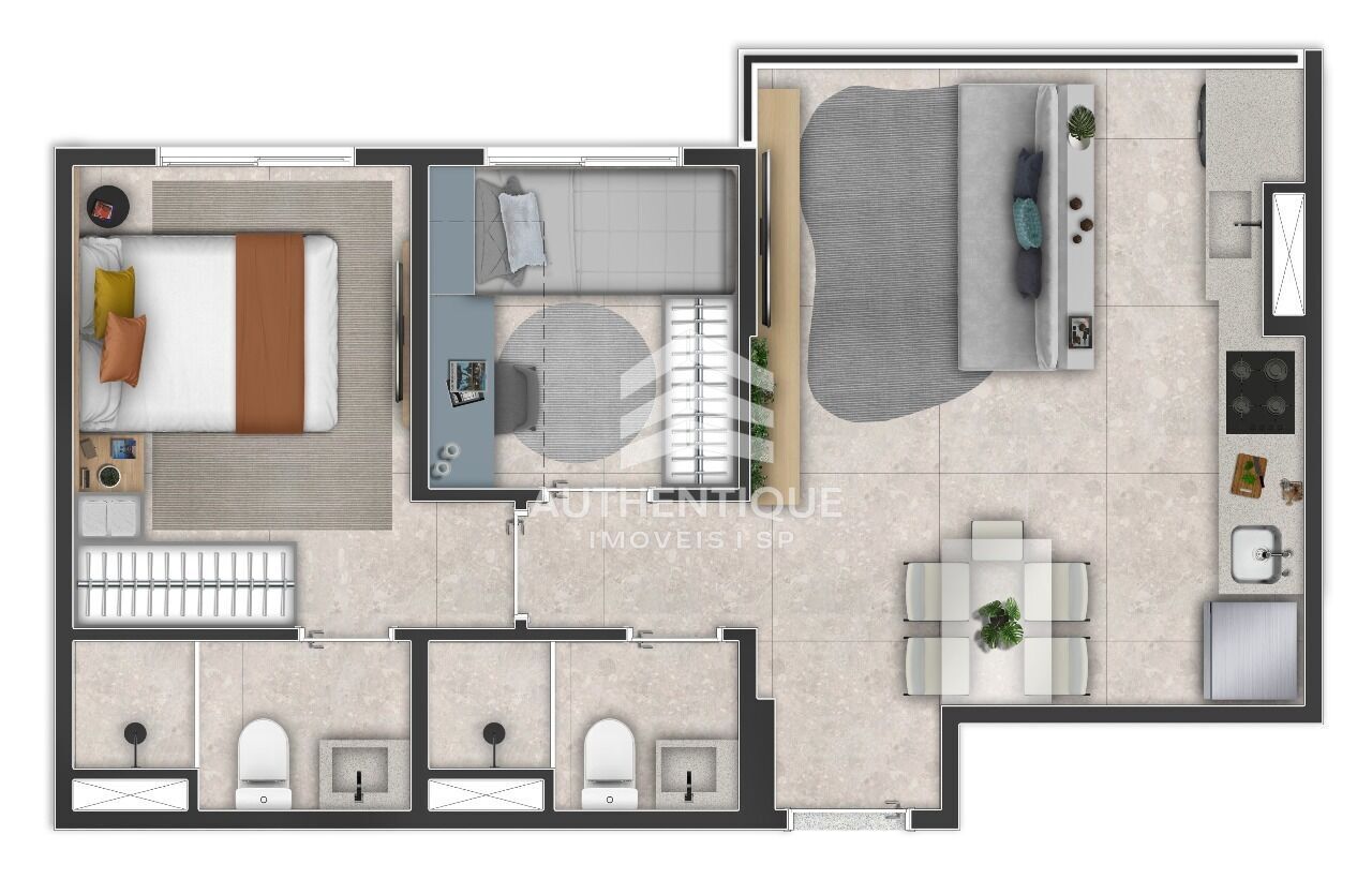 Apartamento, 3 quartos, 100 m² - Foto 32