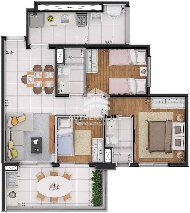 Apartamento, 1 quarto, 27 m² - Foto 24