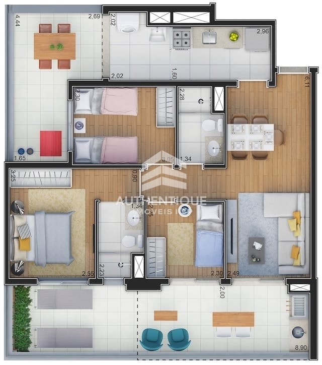 Apartamento, 1 quarto, 27 m² - Foto 27