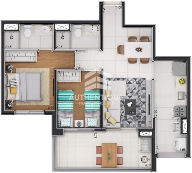 Apartamento, 1 quarto, 27 m² - Foto 26