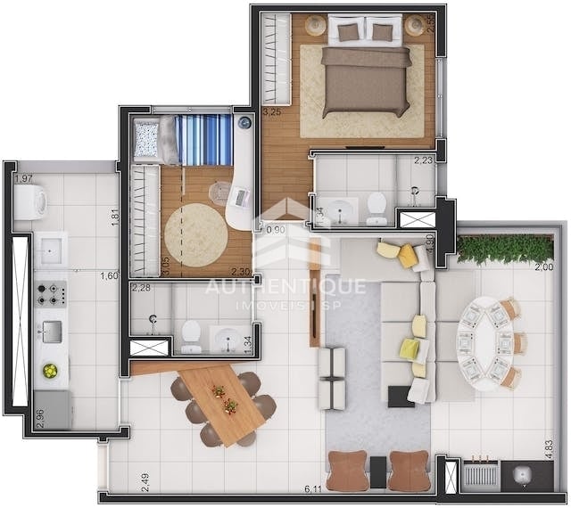 Apartamento, 1 quarto, 27 m² - Foto 22