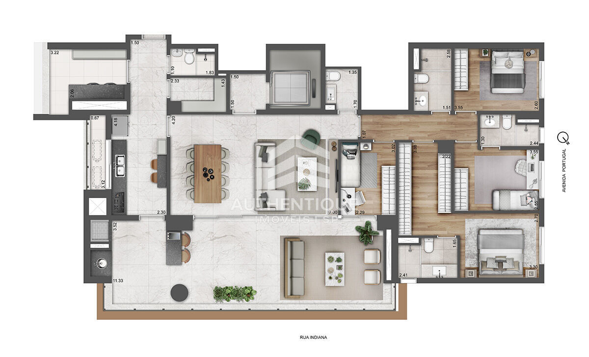 Apartamento, 4 quartos, 213 m² - Foto 31