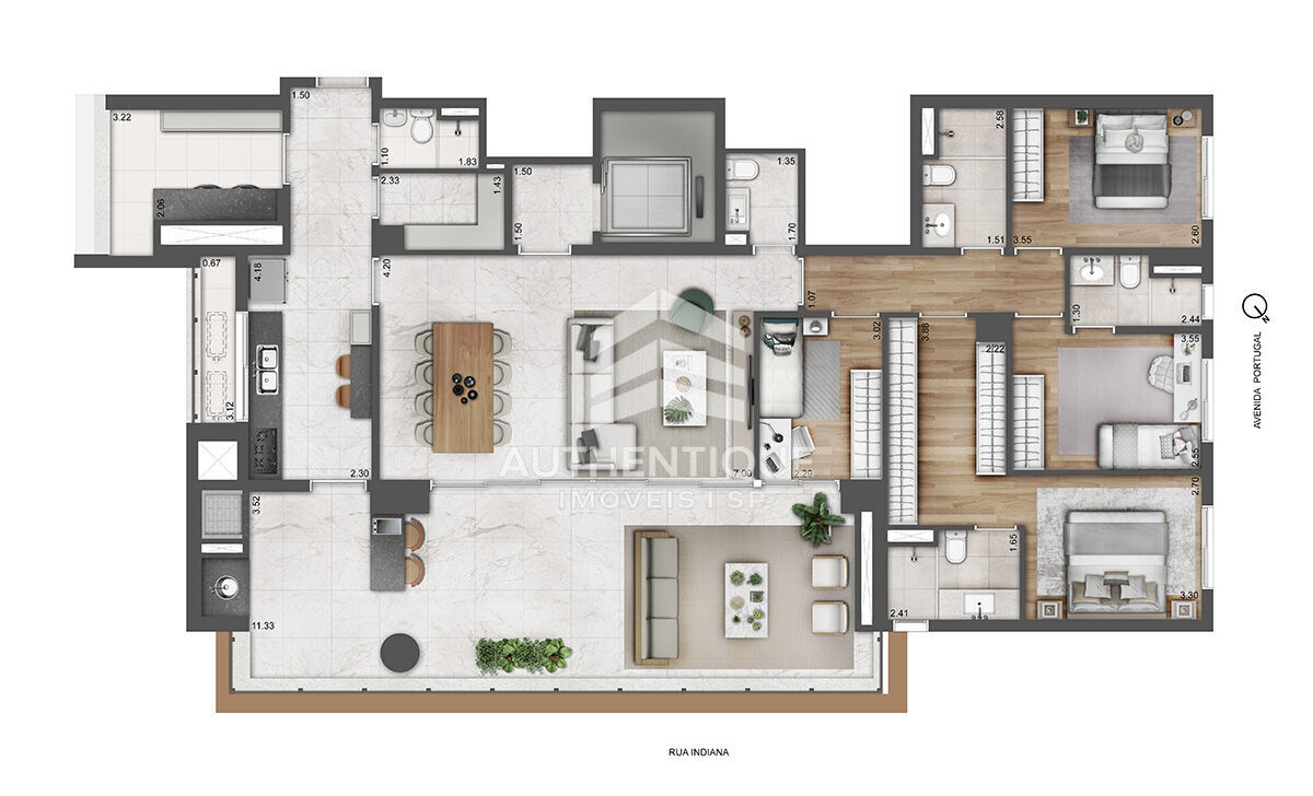 Apartamento, 4 quartos, 213 m² - Foto 31