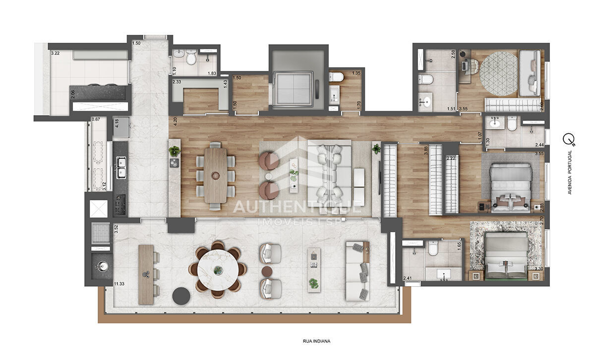 Apartamento, 4 quartos, 213 m² - Foto 30