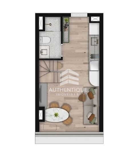 Apartamento, 1 quarto, 29 m² - Foto 9
