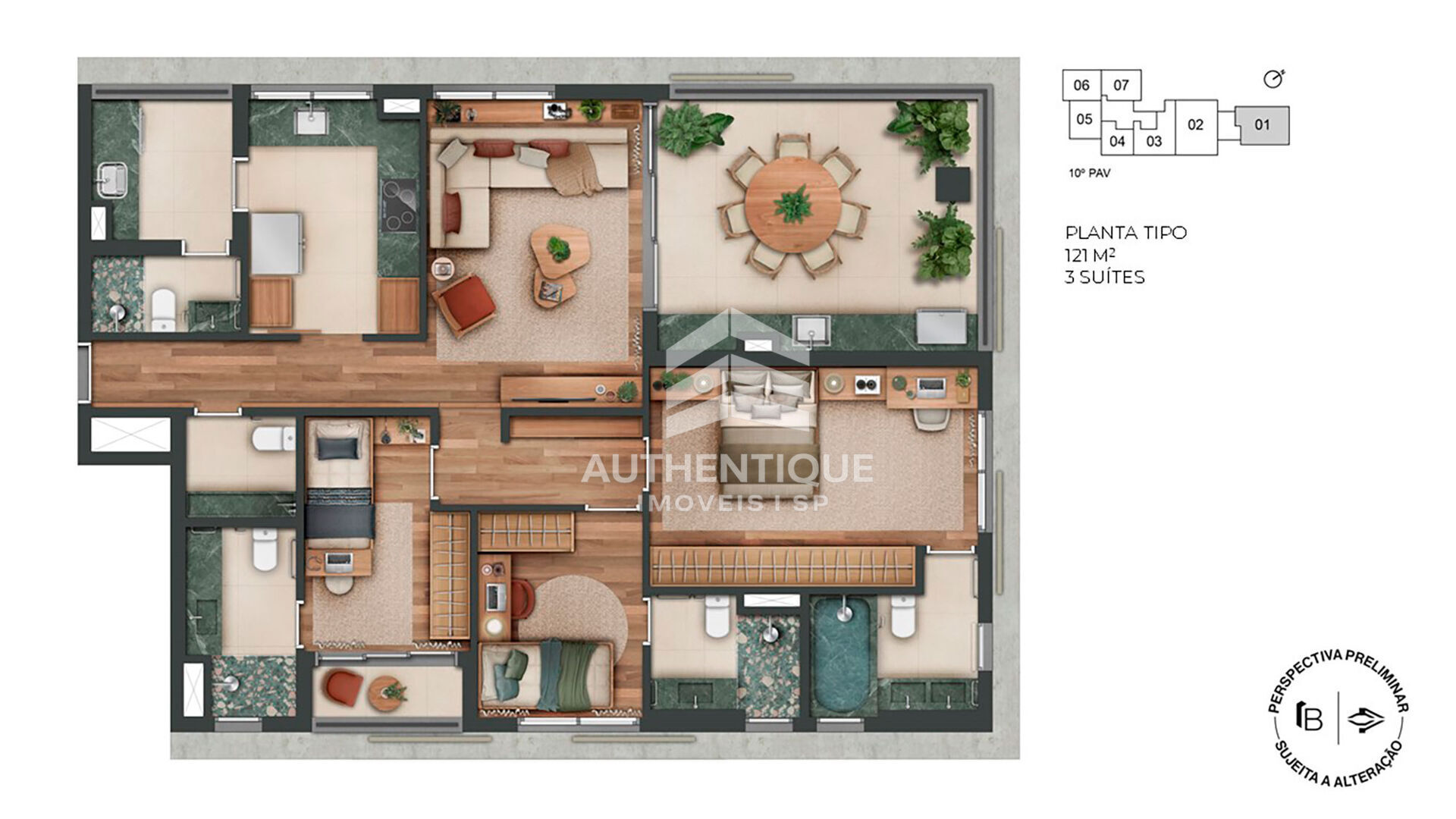 Apartamento, 1 quarto, 59 m² - Foto 23