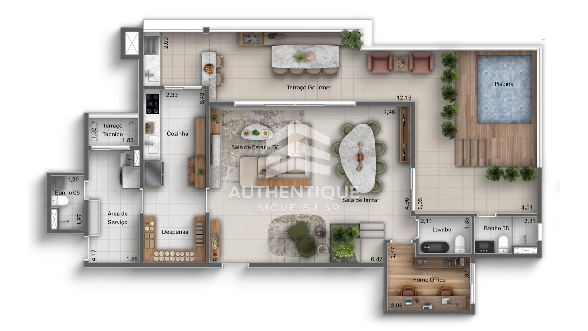 Apartamento, 3 quartos, 150 m² - Foto 22