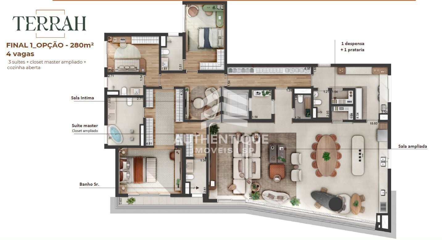 Apartamento, 4 quartos, 240 m² - Foto 14