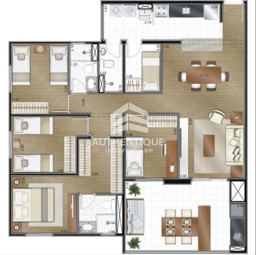 Apartamento, 3 quartos, 119 m² - Foto 30