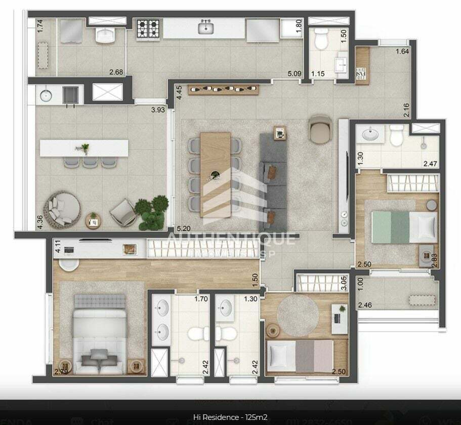 Apartamento, 3 quartos, 148 m² - Foto 14