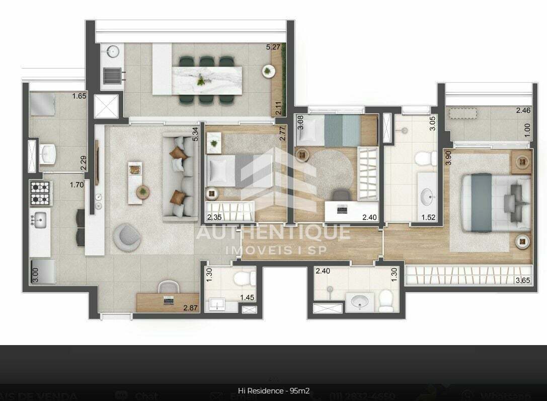 Apartamento, 3 quartos, 148 m² - Foto 13