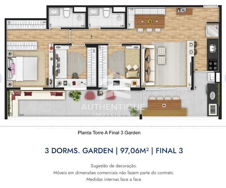 Apartamento, 3 quartos, 80 m² - Foto 9