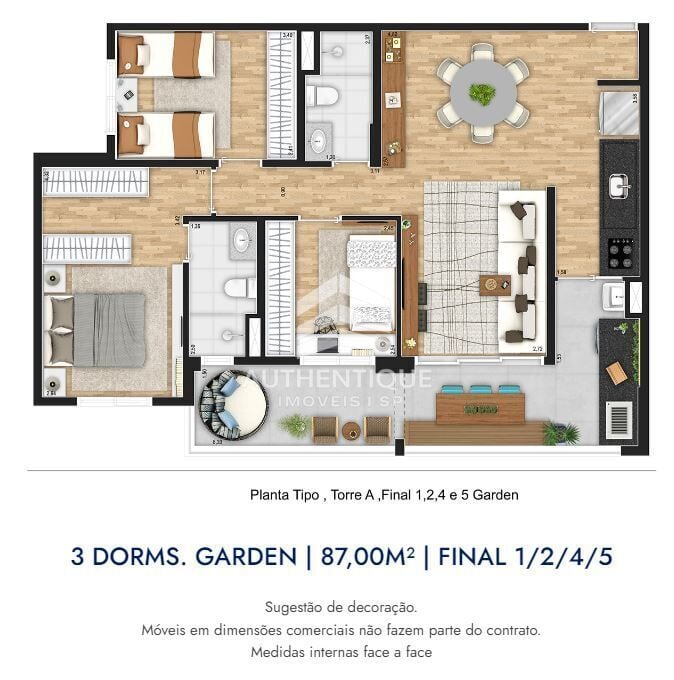Apartamento, 3 quartos, 80 m² - Foto 8