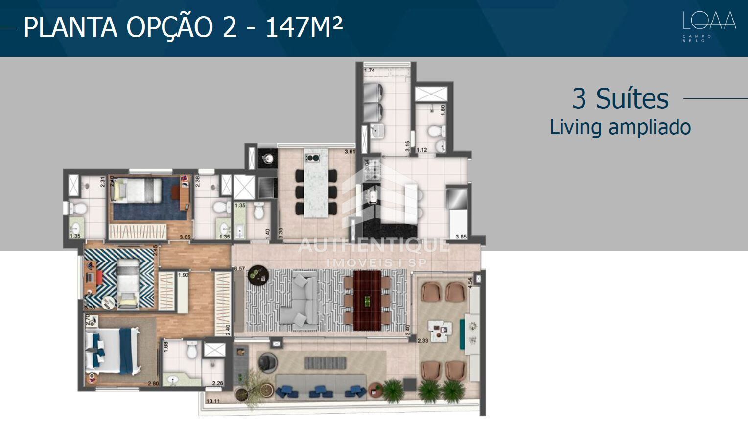 Apartamento, 3 quartos, 147 m² - Foto 20