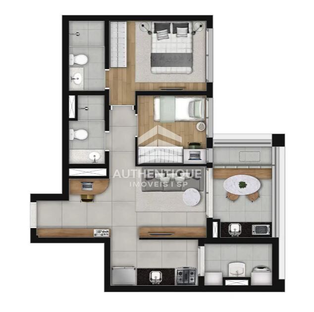 Apartamento, 2 quartos, 61 m² - Foto 19