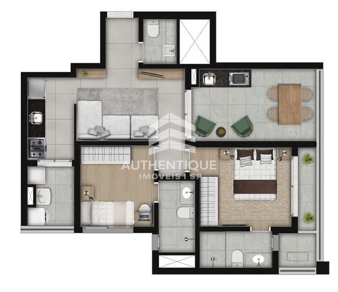 Apartamento, 2 quartos, 61 m² - Foto 21