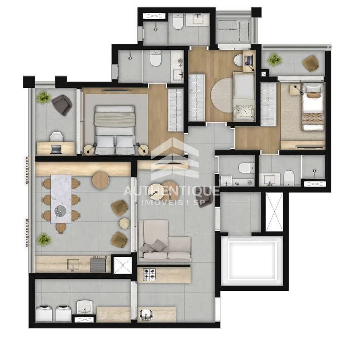 Apartamento, 2 quartos, 61 m² - Foto 23