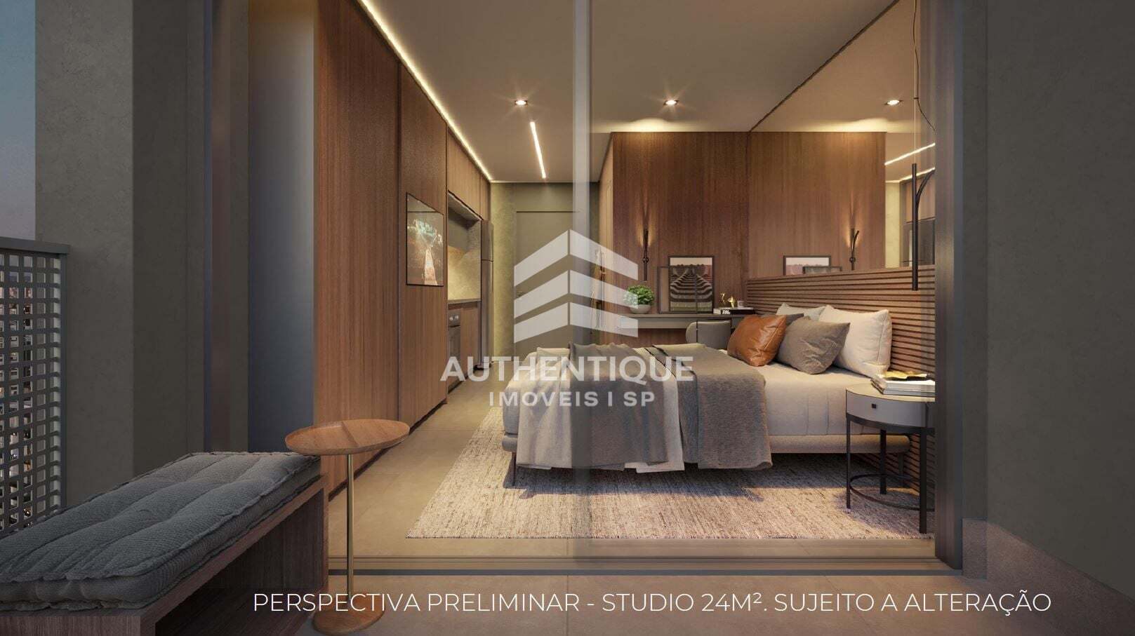 Apartamento, 1 quarto, 31 m² - Foto 1