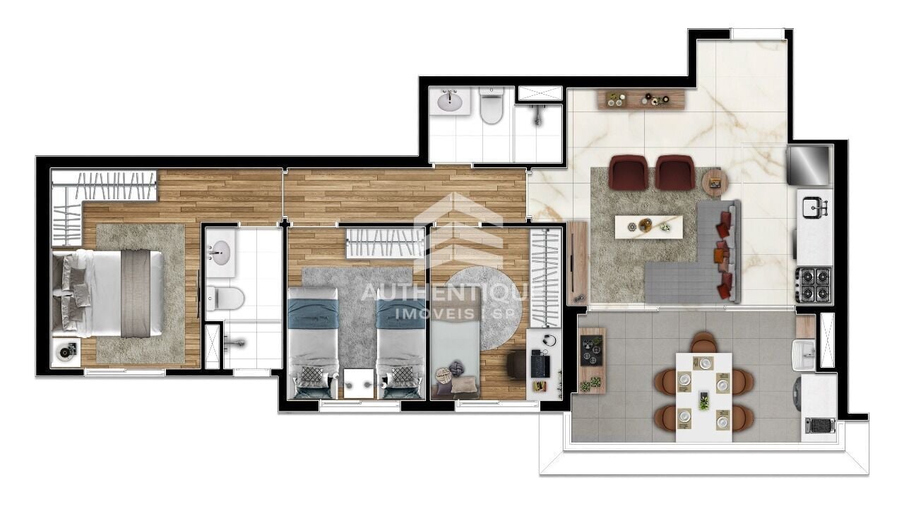 Apartamento, 2 quartos, 41 m² - Foto 48