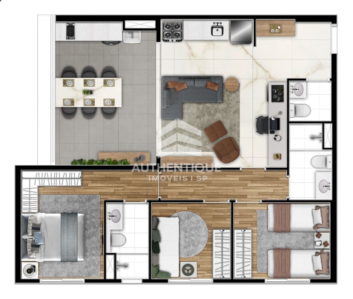 Apartamento, 2 quartos, 41 m² - Foto 49