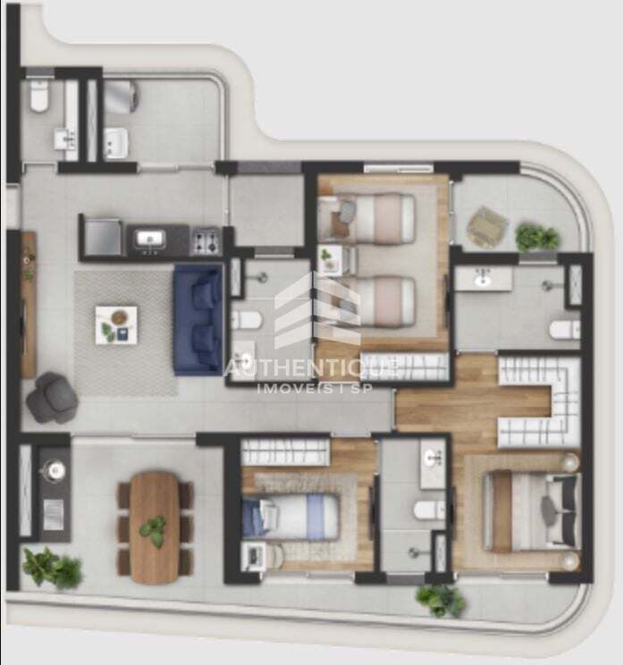 Cobertura, 1 quarto, 71 m² - Foto 50