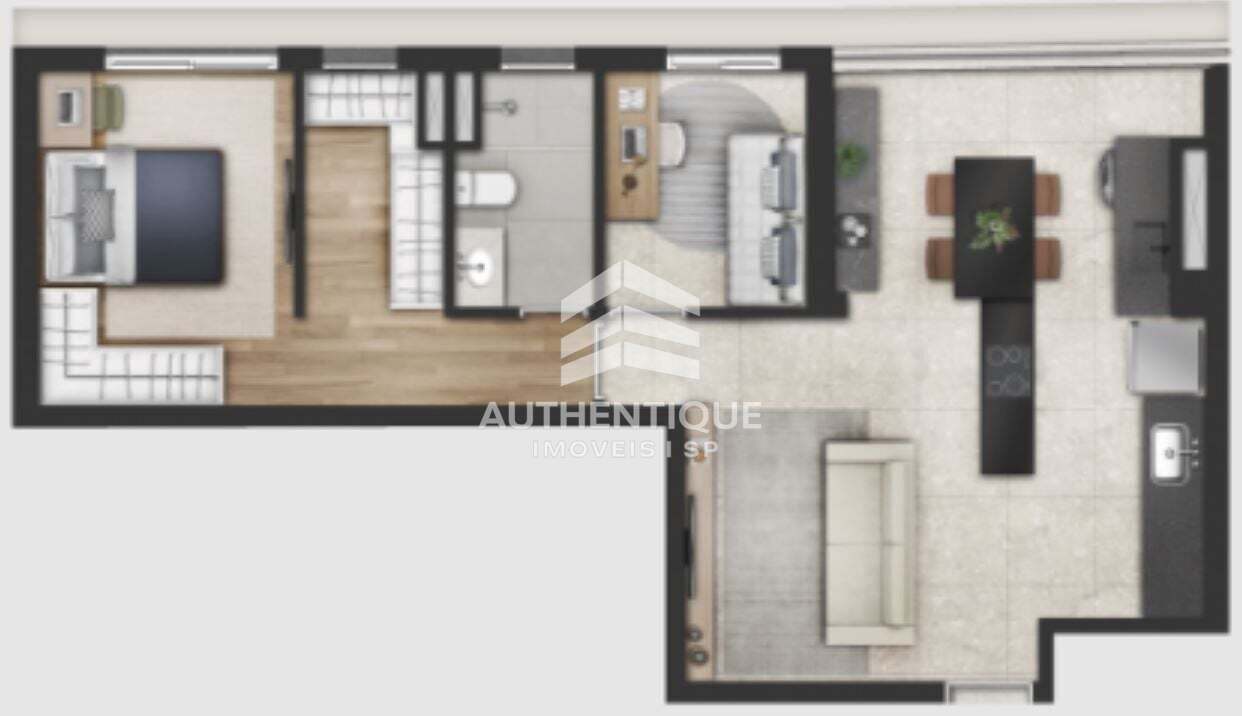 Cobertura, 1 quarto, 71 m² - Foto 54
