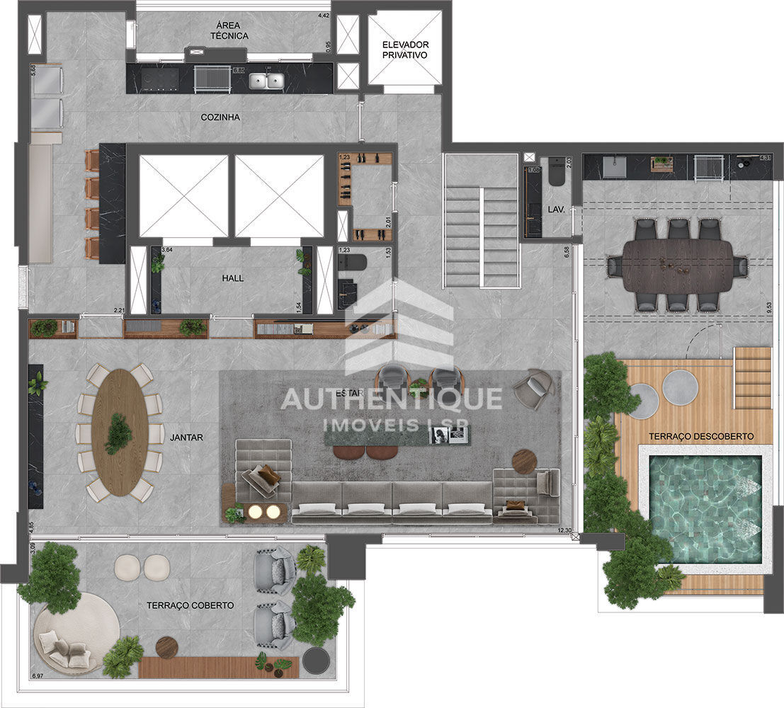 Apartamento, 4 quartos, 380 m² - Foto 46