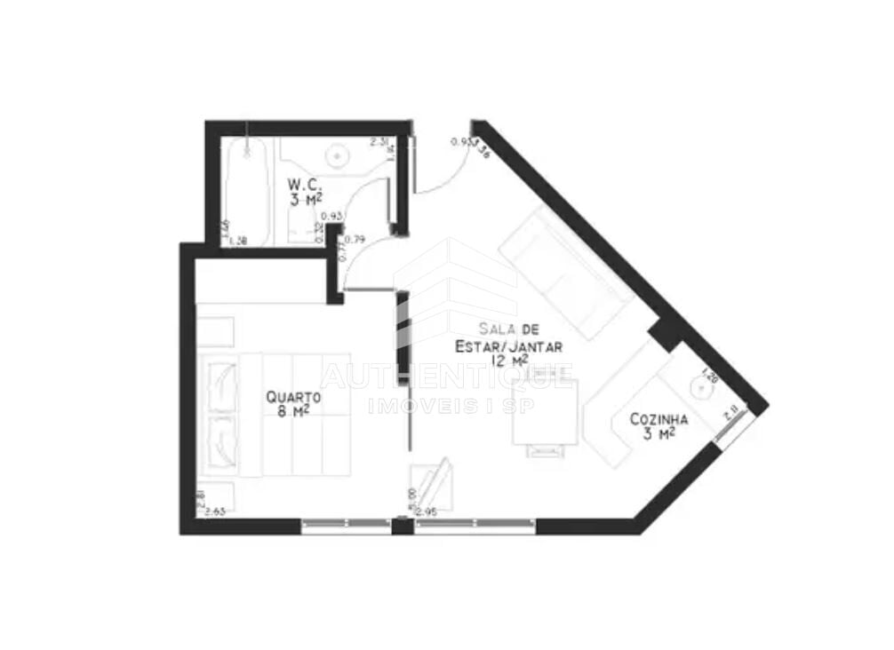 Apartamento, 1 quarto, 34 m² - Foto 22