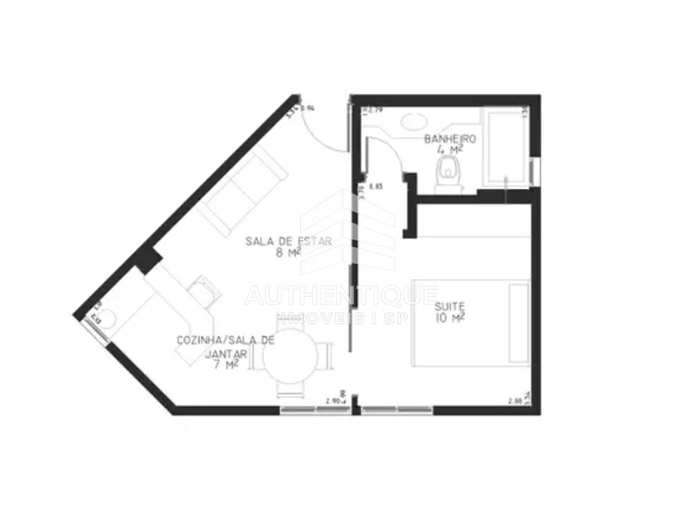 Apartamento, 1 quarto, 34 m² - Foto 21