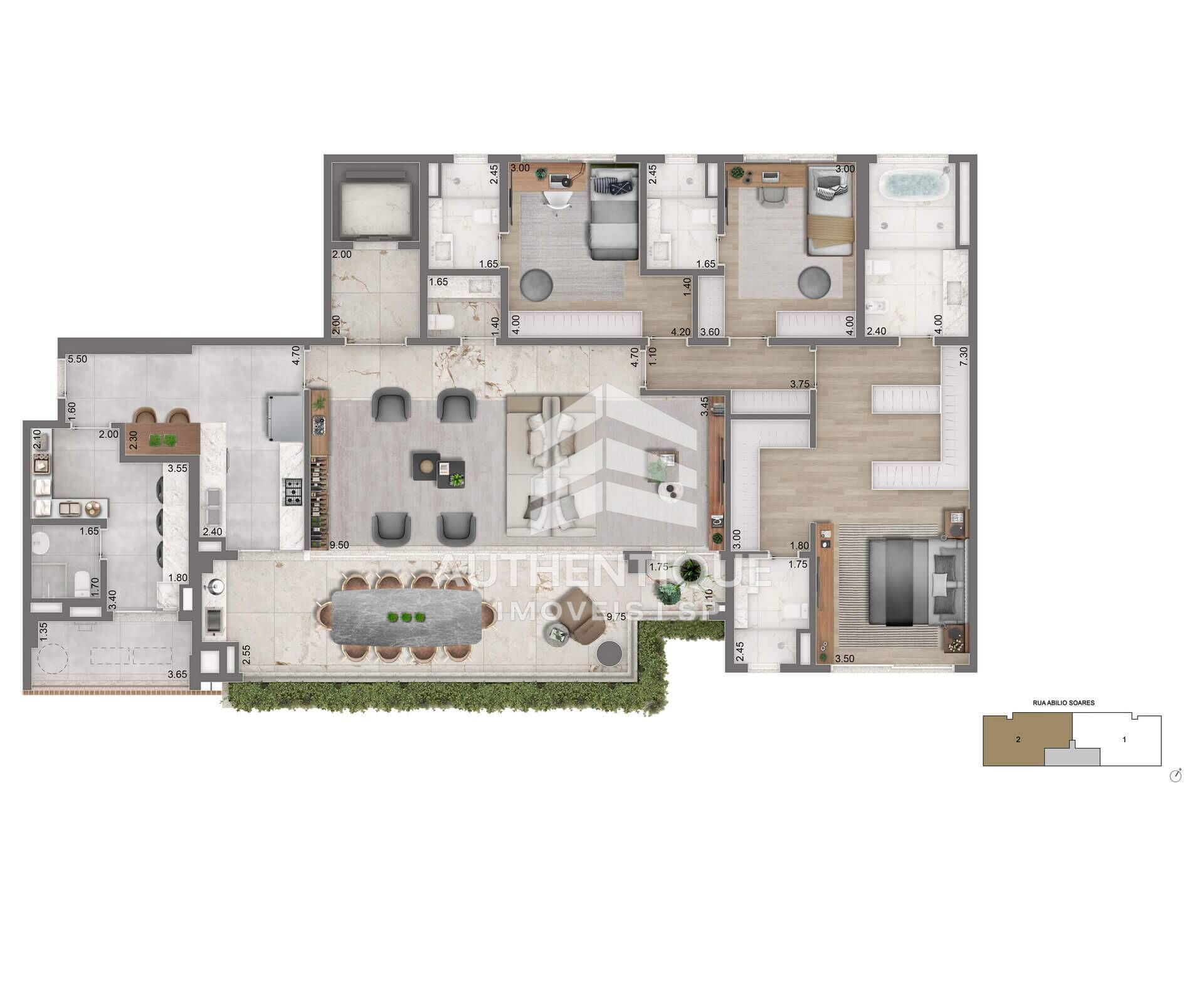 Apartamento, 4 quartos, 232 m² - Foto 18