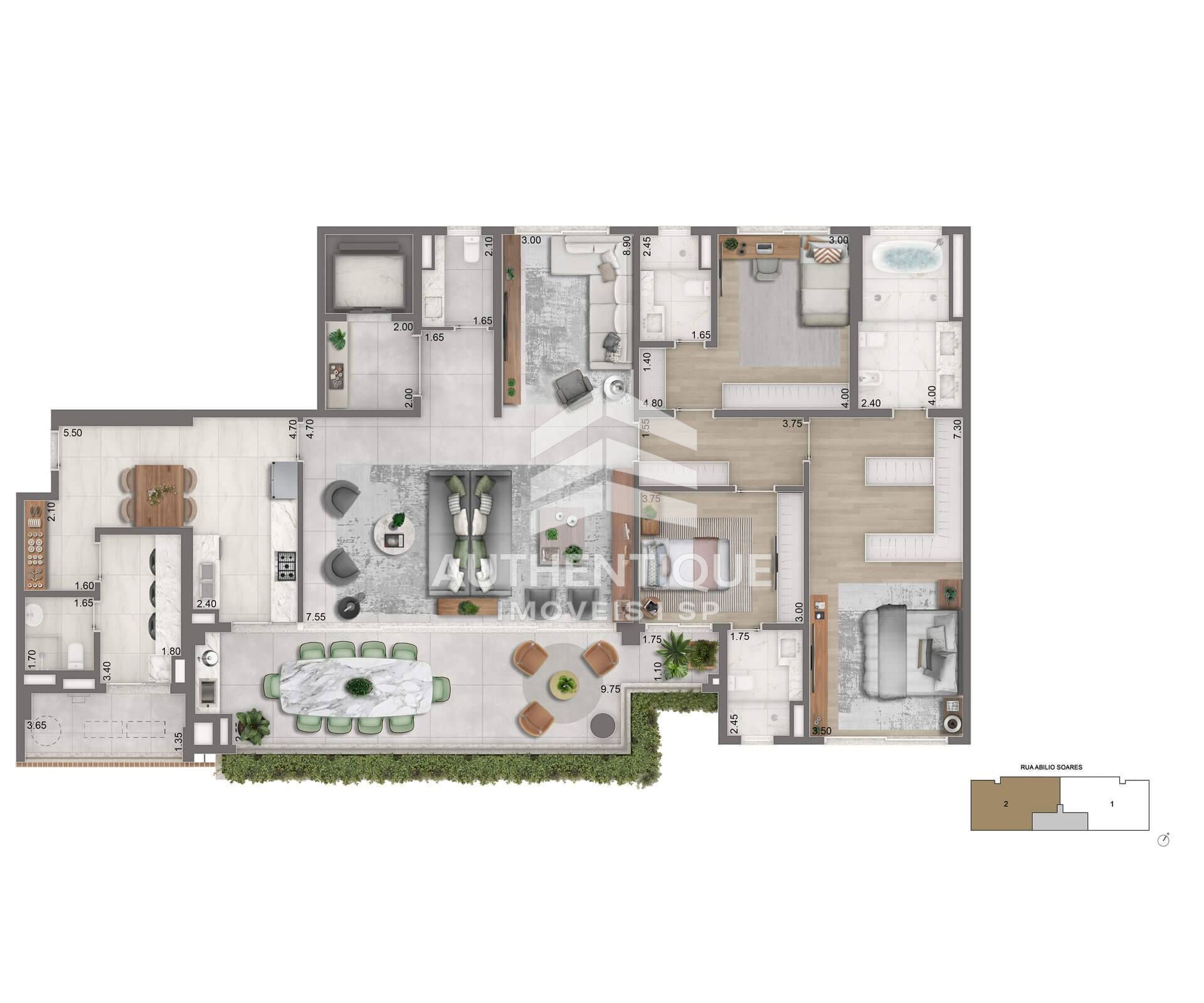 Apartamento, 4 quartos, 232 m² - Foto 20