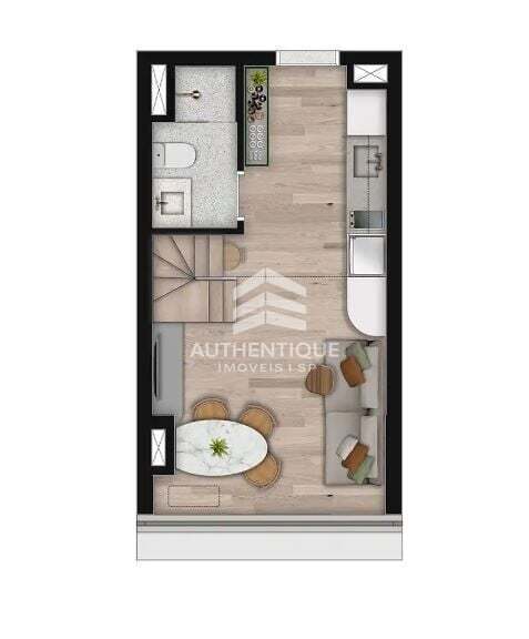 Apartamento, 1 quarto, 25 m² - Foto 9