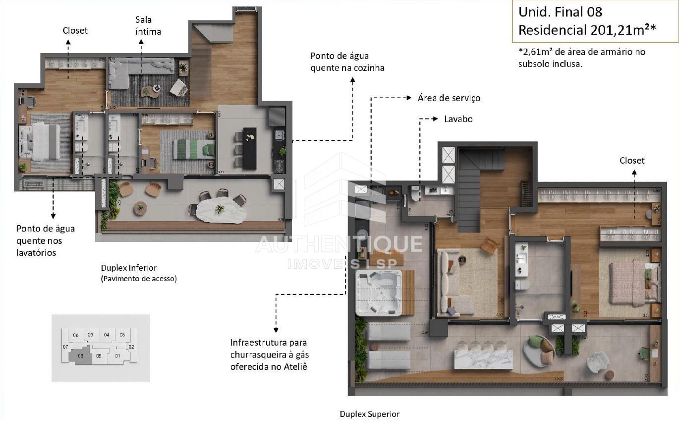 Apartamento, 2 quartos, 60 m² - Foto 26