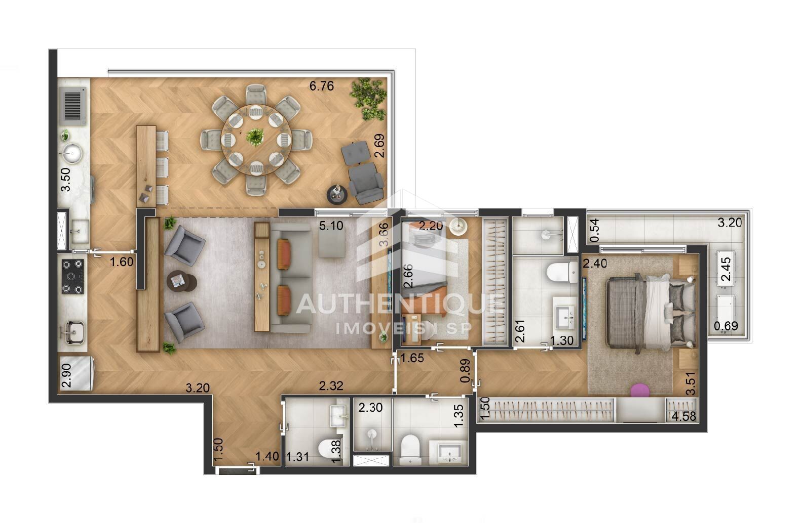Apartamento, 3 quartos, 86 m² - Foto 15