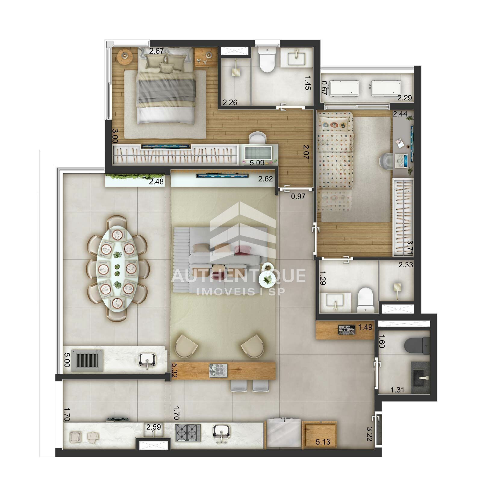 Apartamento, 3 quartos, 86 m² - Foto 16