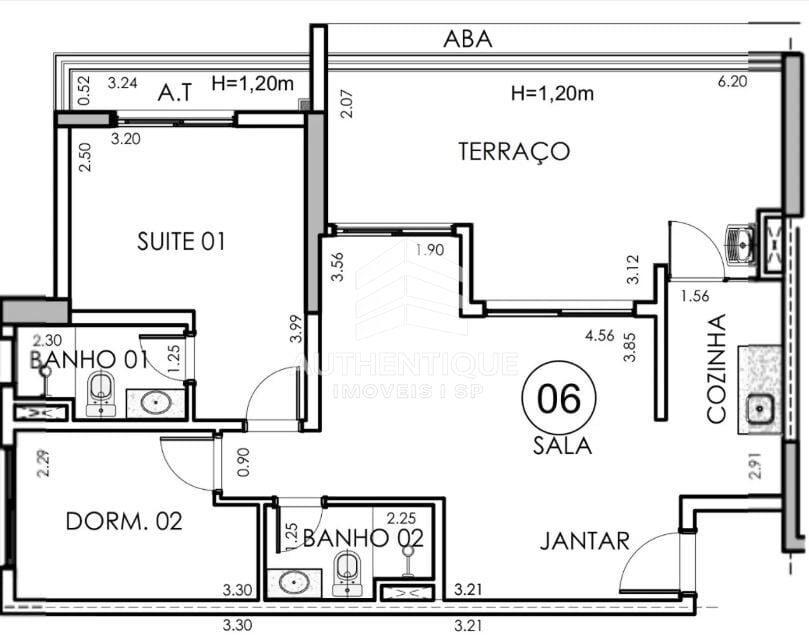 Apartamento, 2 quartos, 77 m² - Foto 10