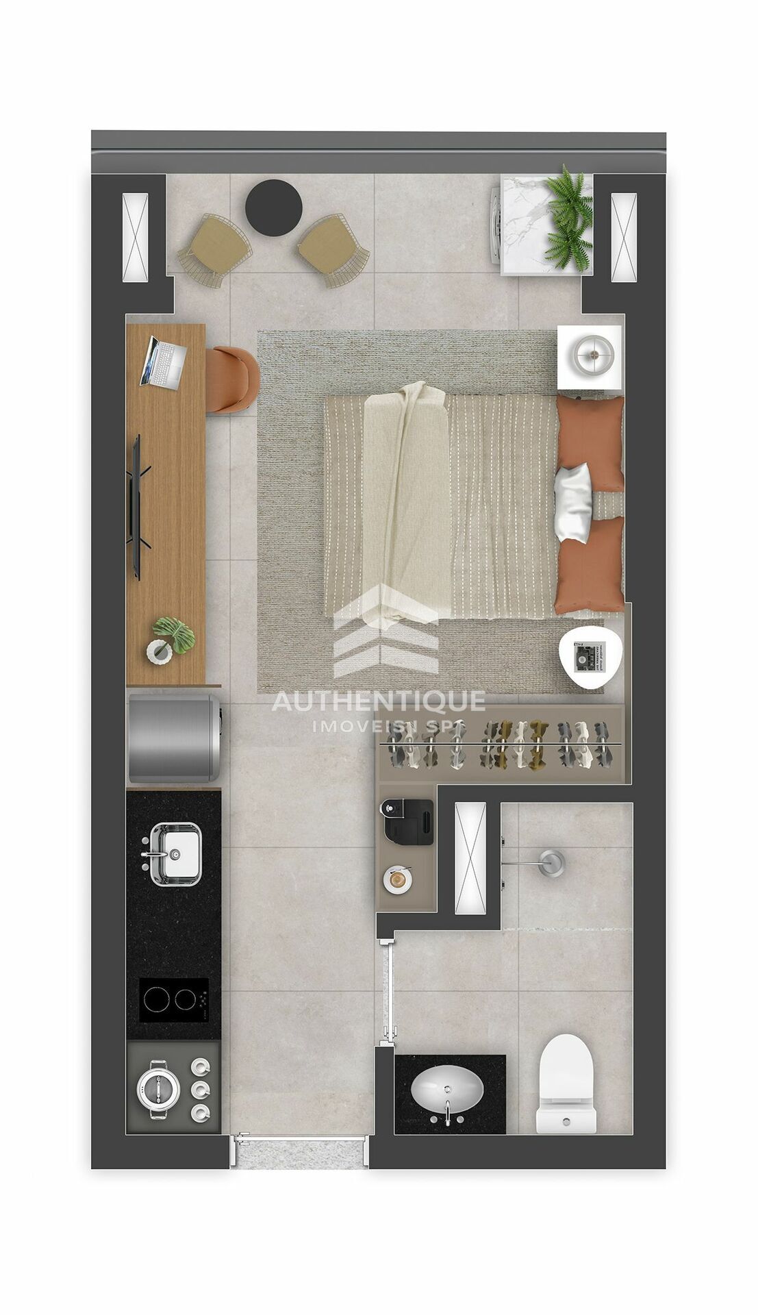 Apartamento, 2 quartos, 37 m² - Foto 39