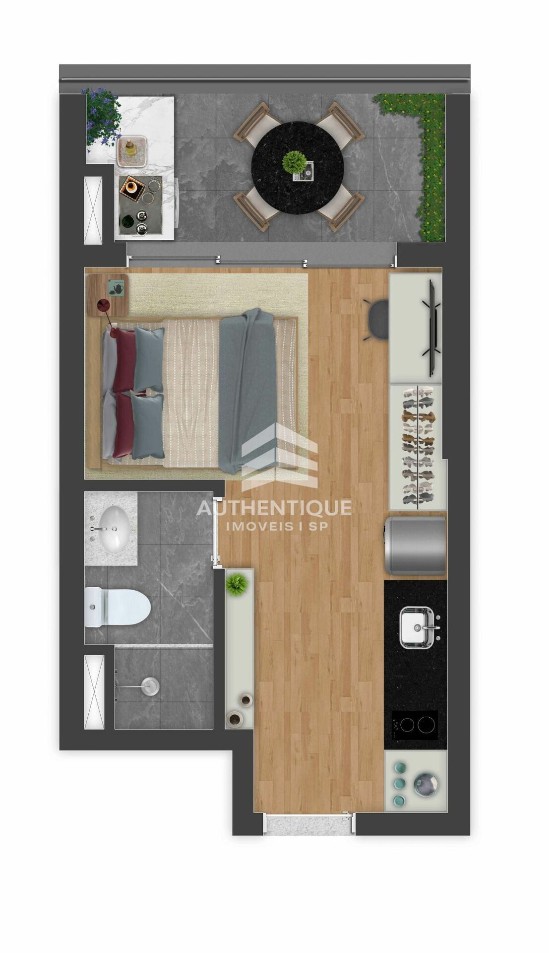Apartamento, 2 quartos, 37 m² - Foto 29