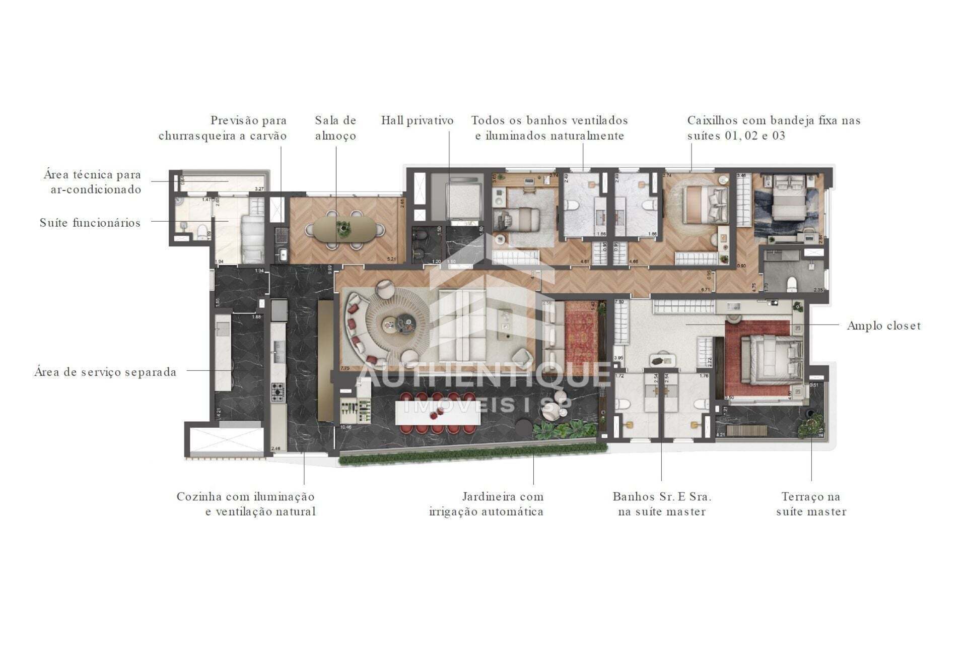 Apartamento, 4 quartos, 428 m² - Foto 33