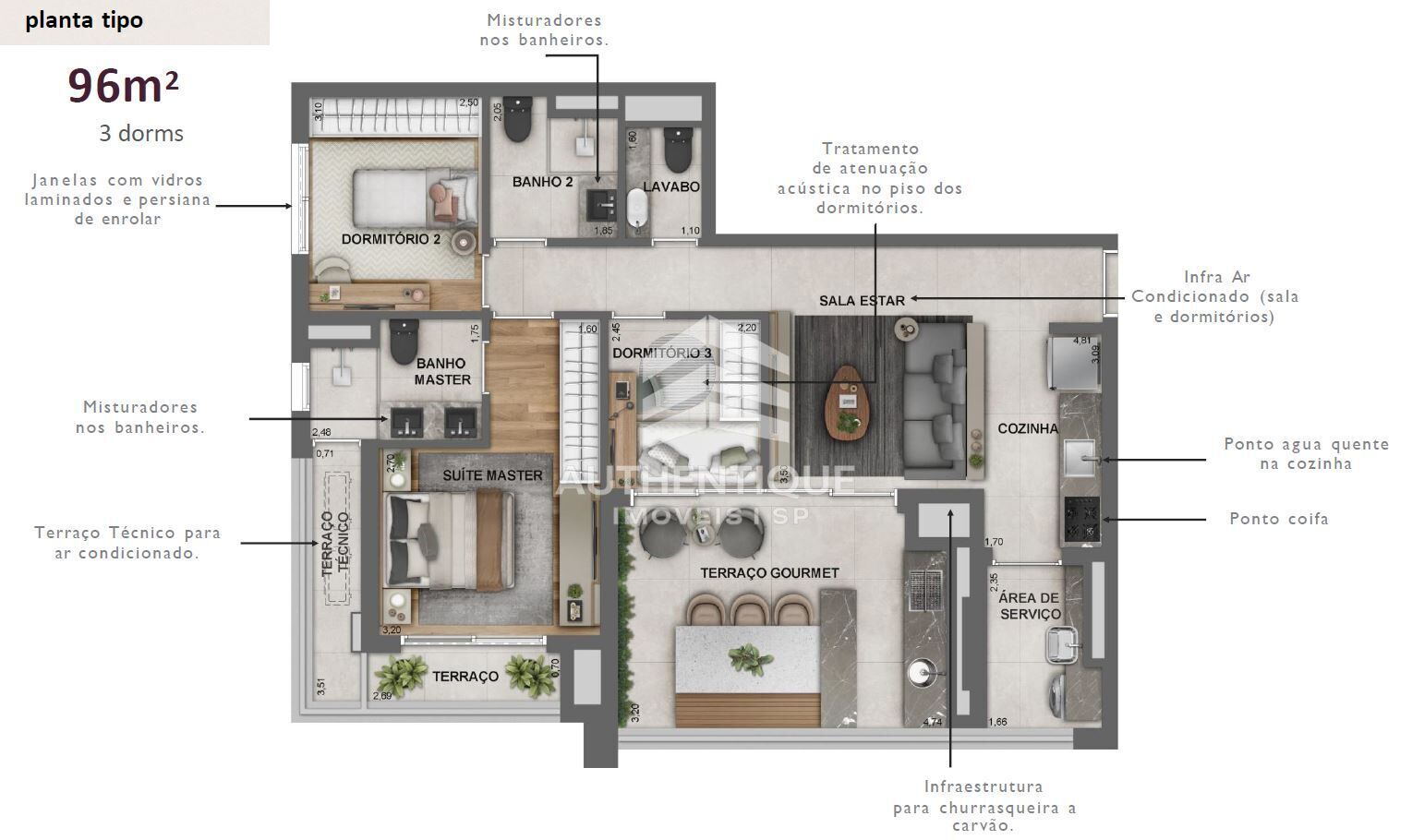 Apartamento, 3 quartos, 206 m² - Foto 21