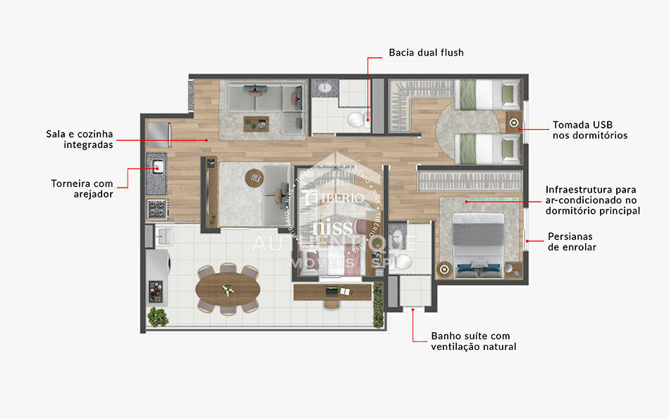 Apartamento, 2 quartos, 62 m² - Foto 20