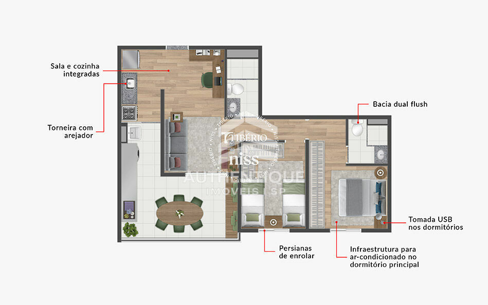 Apartamento, 2 quartos, 62 m² - Foto 19