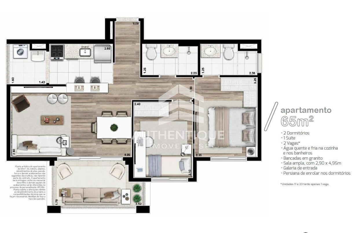 Apartamento, 2 quartos, 65 m² - Foto 40