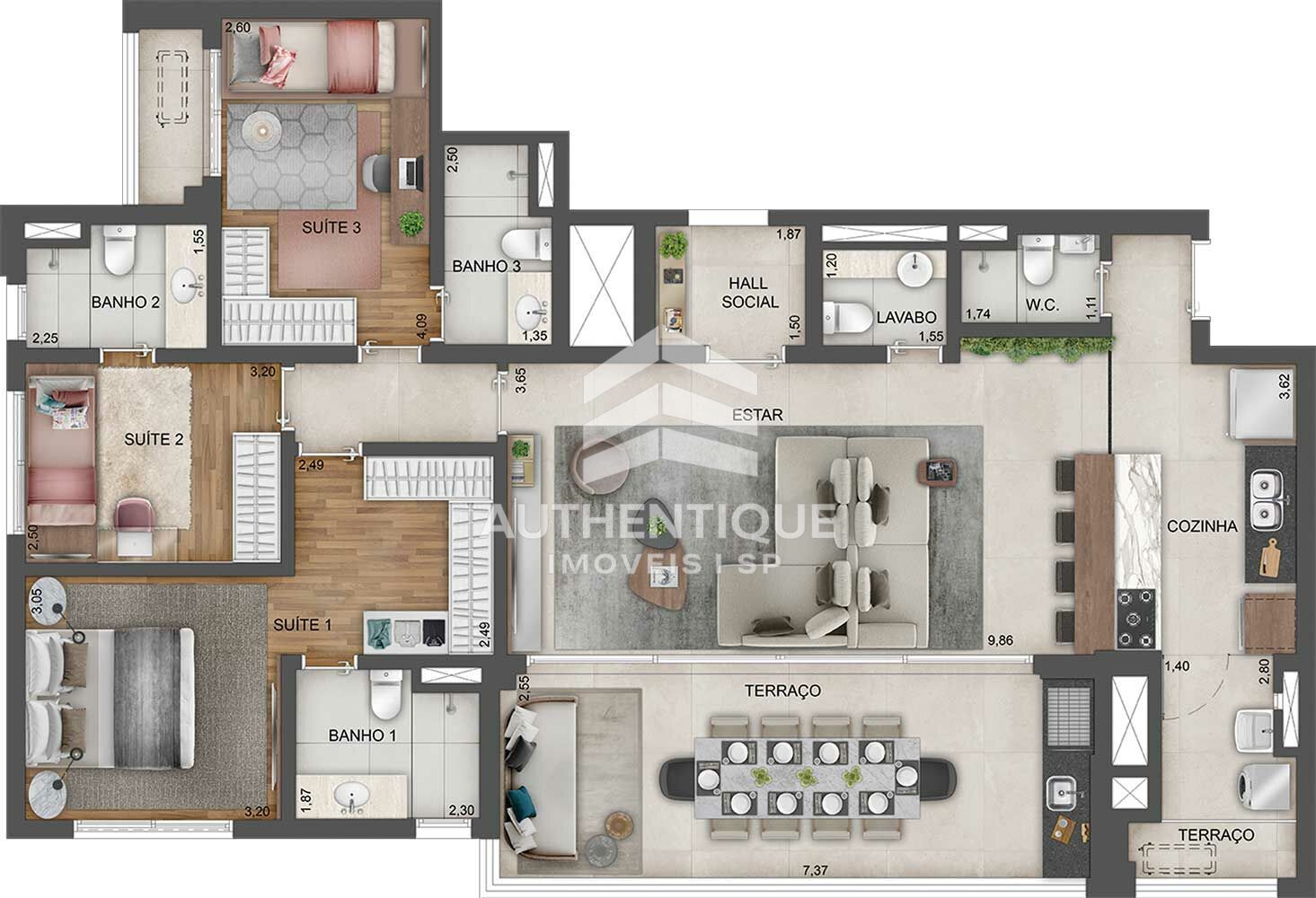 Apartamento, 4 quartos, 141 m² - Foto 25