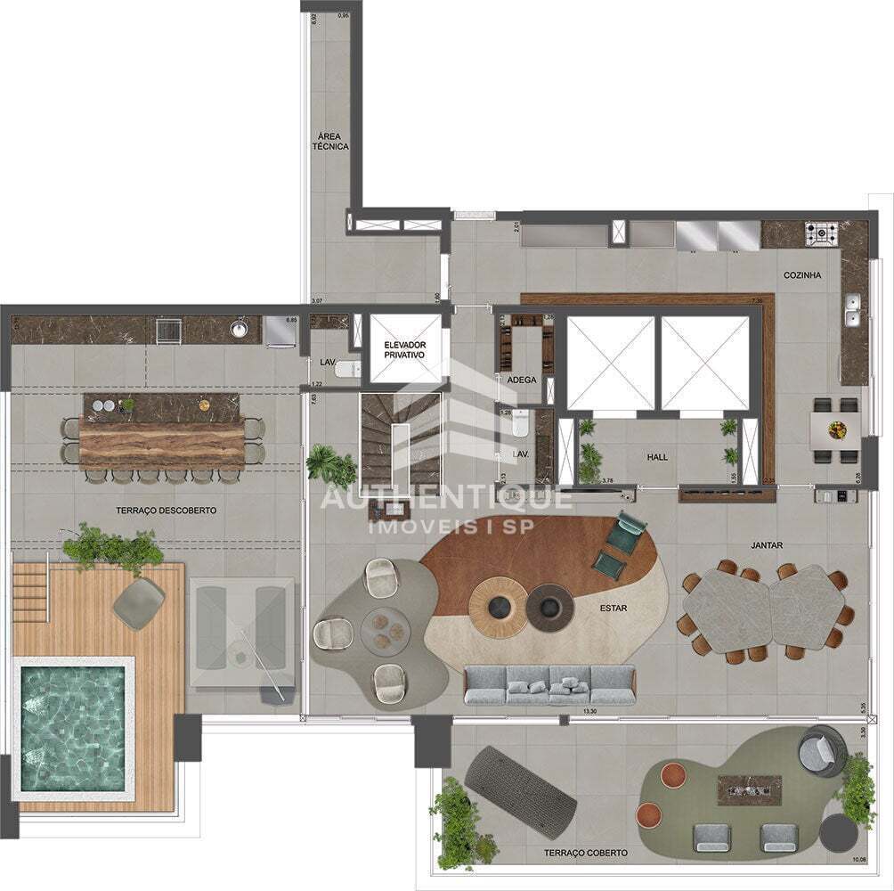 Cobertura, 4 quartos, 571 m² - Foto 48