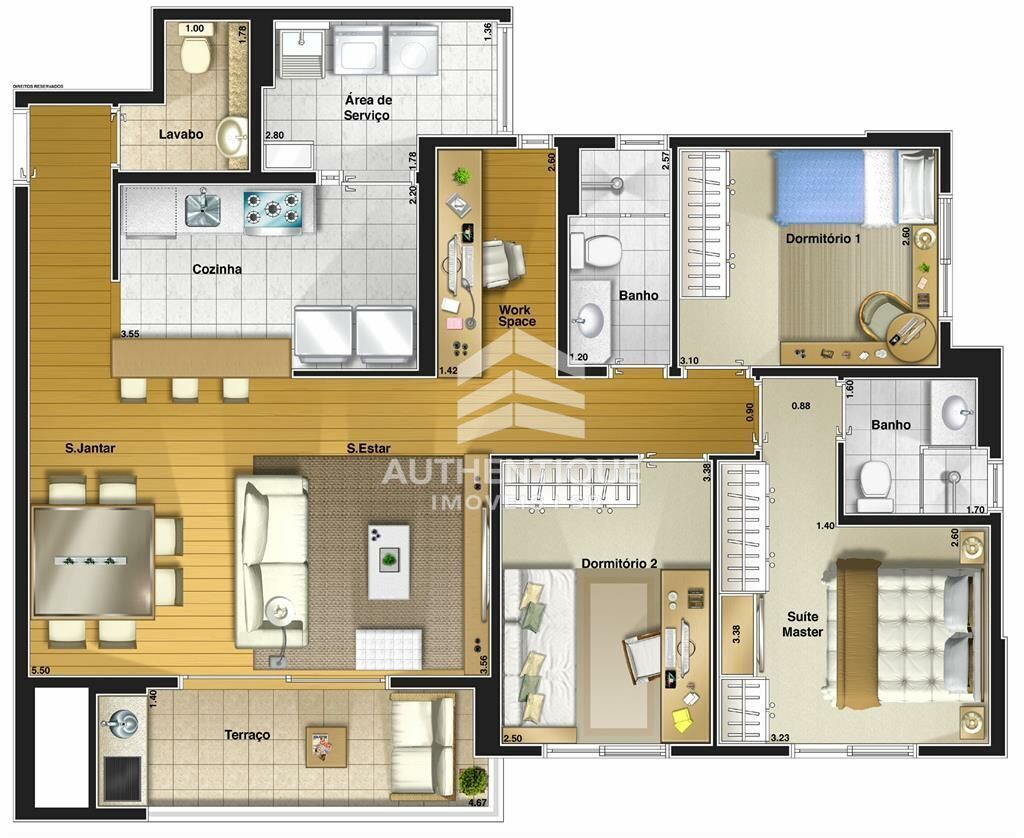 Apartamento, 3 quartos, 125 m² - Foto 16