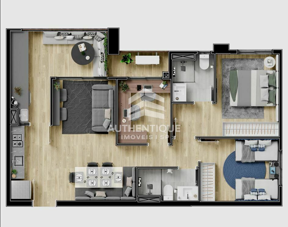 Apartamento, 2 quartos, 95 m² - Foto 12